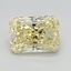 1.39 Ct. Fancy Yellow Radiant Lab Grown Diamond