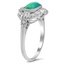 The Crytser Ring, smalltop view on a hand
