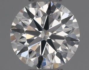 Round diamond — real photo