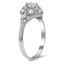 The Jen Ring, smalltop view on a hand