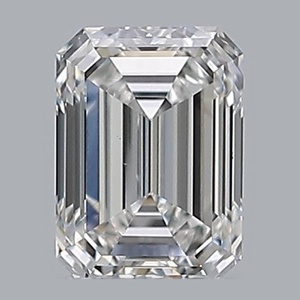 Emerald diamond — real photo