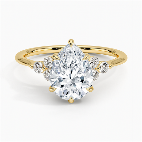 18K Yellow Gold Luxe Melody Diamond Ring (1/5 ct. tw.)