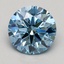1.07 Ct. Fancy Intense Blue Round Lab Grown Diamond