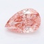 1.02 Ct. Fancy Vivid Pink Pear Lab Grown Diamond