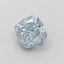 1.78 Ct. Fancy Vivid  Blue Cushion Lab Grown Diamond