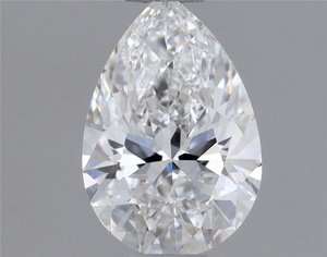 Pear diamond — real photo