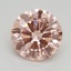 1.90 Ct. Fancy Intense Pink Round Lab Grown Diamond