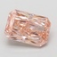 3.02 Ct. Fancy Vivid Pink Radiant Lab Grown Diamond