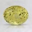 7.7x6.2mm Unheated Yellow Oval Sapphire