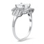 The Annabelle Ring, smalltop view on a hand
