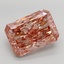 18.35 Ct. Fancy Vivid  Pink Radiant Lab Grown Diamond