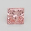 1.37 Ct. Fancy Intense Pink Princess Lab Grown Diamond