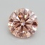 2.00 Ct. Fancy Intense Pink Round Lab Grown Diamond