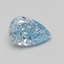 2.05 Ct. Fancy Vivid Blue Pear Lab Grown Diamond