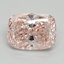 2.15 Ct. Fancy Intense Pink Cushion Lab Grown Diamond