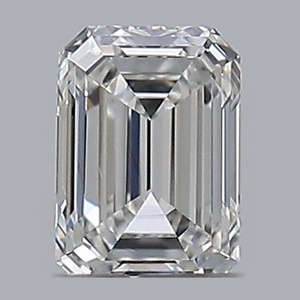 Emerald diamond — real photo