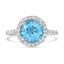 Modern Reproduction Topaz Vintage Ring