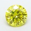 1.94 Ct. Fancy Vivid Yellow Round Lab Grown Diamond
