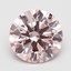 3.03 Ct. Fancy Intense  Pink Round Lab Grown Diamond