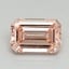 1.52 Ct. Fancy Intense Pink Emerald Lab Grown Diamond
