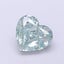 1.02 Ct. Fancy Light Bluish Green Heart Lab Grown Diamond
