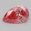 1.04 Ct. Fancy Vivid Pink Pear Lab Grown Diamond