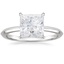 Platinum Hazel Solitaire Ring, smalltop view