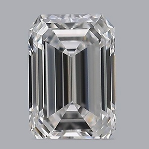 Emerald diamond — real photo