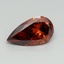 1.58 Ct. Fancy Deep Orange Pear Lab Grown Diamond
