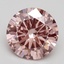 2.50 Ct. Fancy Intense Pink Round Lab Grown Diamond
