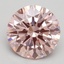 2.71 Ct. Fancy Intense Pink Round Lab Grown Diamond