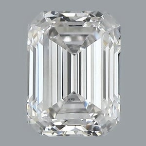 Emerald diamond — real photo