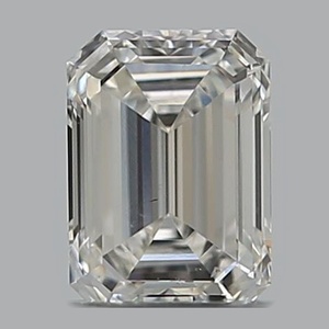 Emerald diamond — real photo