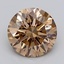 1.47 Ct. Fancy Light  Brown Round Lab Grown Diamond