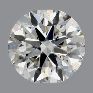 Round diamond — real photo