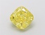 1.60 Ct. Fancy Vivid Yellow Cushion Lab Grown Diamond