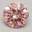 3.05 Ct. Fancy Intense Pink Round Lab Grown Diamond