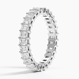Emerald Eternity Diamond Ring (2 ct. tw.)