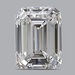 Emerald diamond — real photo