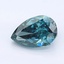 1.06 Ct. Fancy Deep Green Blue Pear Lab Grown Diamond