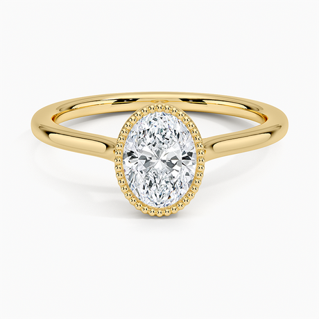 Bezel Engagement Ring