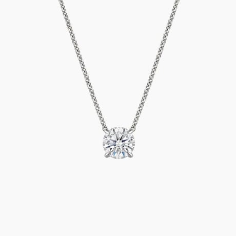 Perfect Solitaire Diamond Pendant