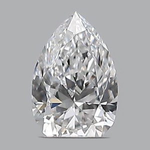 Pear diamond — real photo