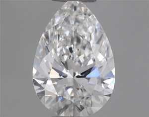 Pear diamond — real photo