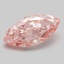 8.05 Ct. Fancy Vivid Pink Marquise Lab Grown Diamond