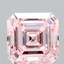 3.33 Ct. Fancy Intense Pink Asscher Lab Grown Diamond