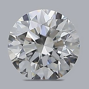 Round diamond — real photo
