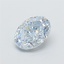 1.32 Ct. Fancy Intense  Blue Oval Lab Grown Diamond