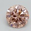 1.64 Ct. Fancy Intense Pink Round Lab Grown Diamond