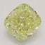 2.05 Ct. Fancy Yellow Cushion Diamond